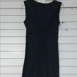 Volcom Black Simple Dress Two Back Cut
